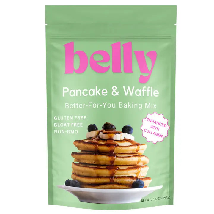 BELLY PANCAKE & WAFFLE MIX NON-GMO DAIRY + GLUTEN FREE