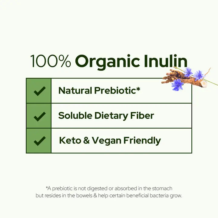 Organic Inulin Prebiotic Fiber